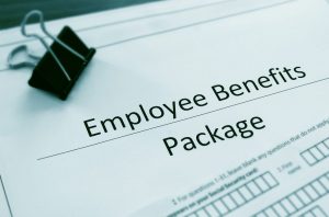 Papers saying employee benefits package